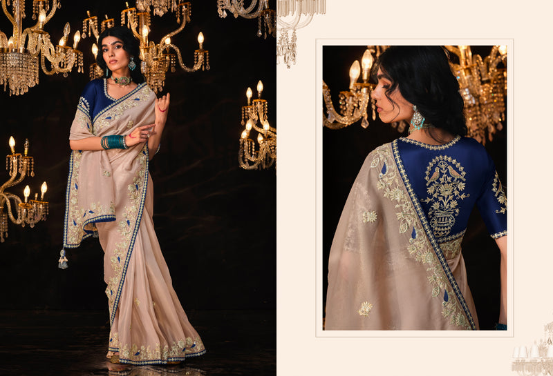 Beautiful Designer Wedding Wear Premium Fancy Work Saree