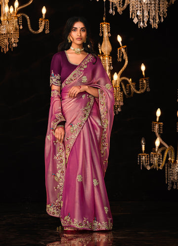 Beautiful Designer Wedding Wear Premium Fancy Work Saree