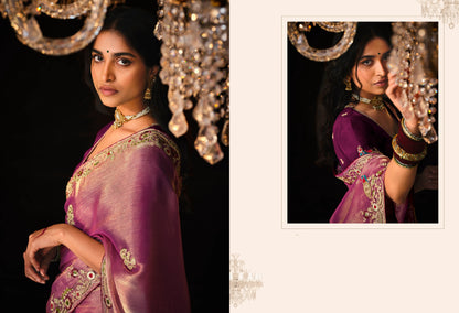 Beautiful Designer Wedding Wear Premium Fancy Work Saree