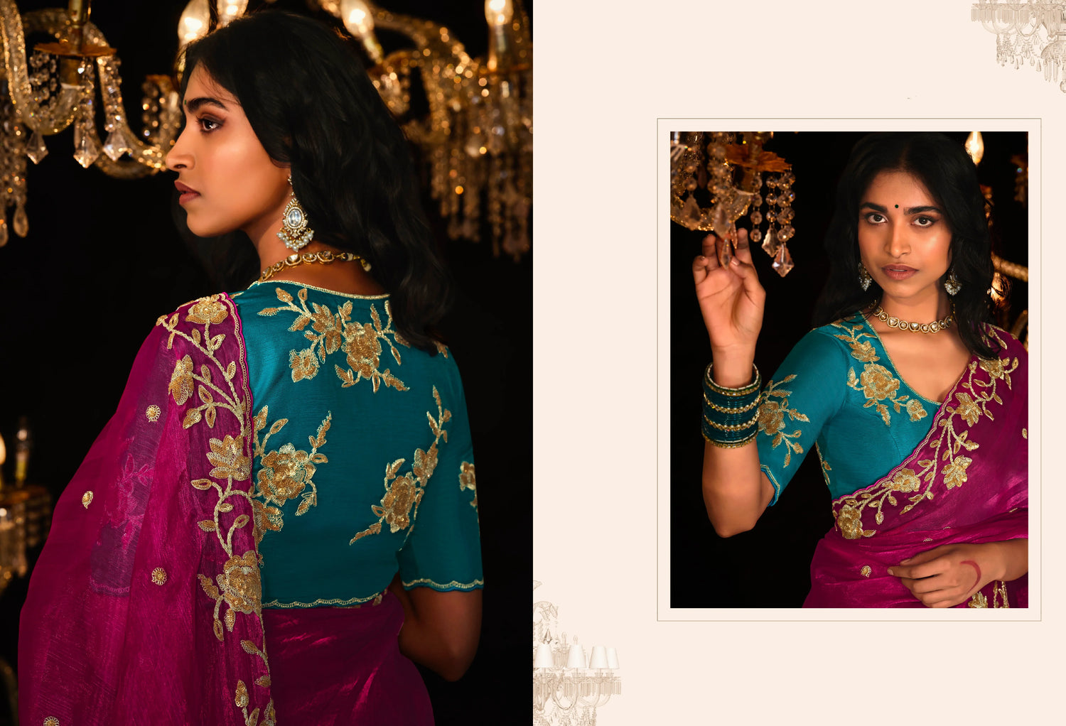 Beautiful Designer Wedding Wear Premium Fancy Work Saree