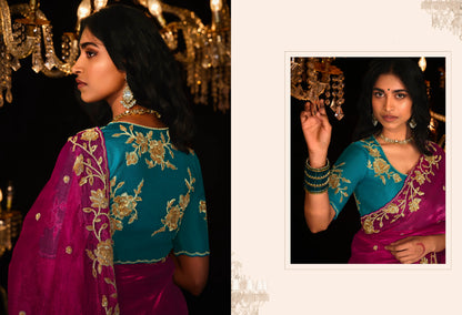 Beautiful Designer Wedding Wear Premium Fancy Work Saree