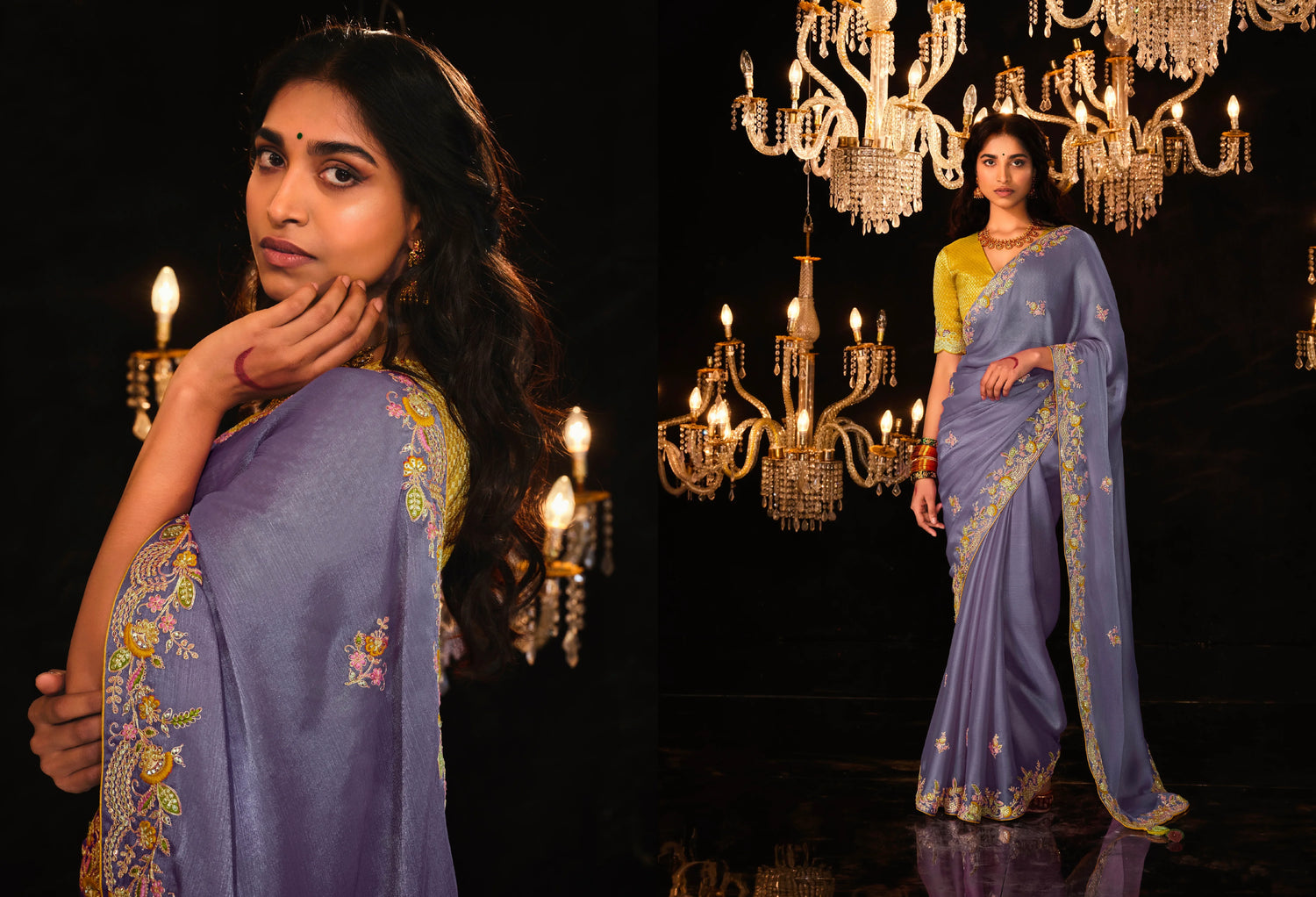 Beautiful Designer Wedding Wear Premium Fancy Work Saree