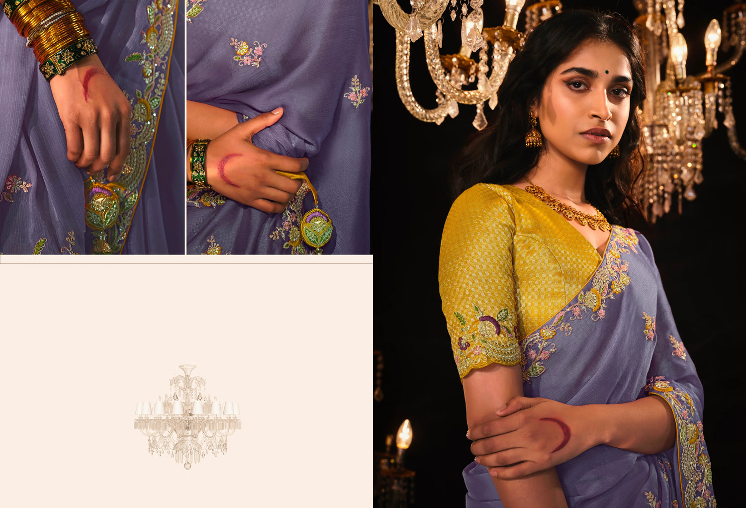 Beautiful Designer Wedding Wear Premium Fancy Work Saree