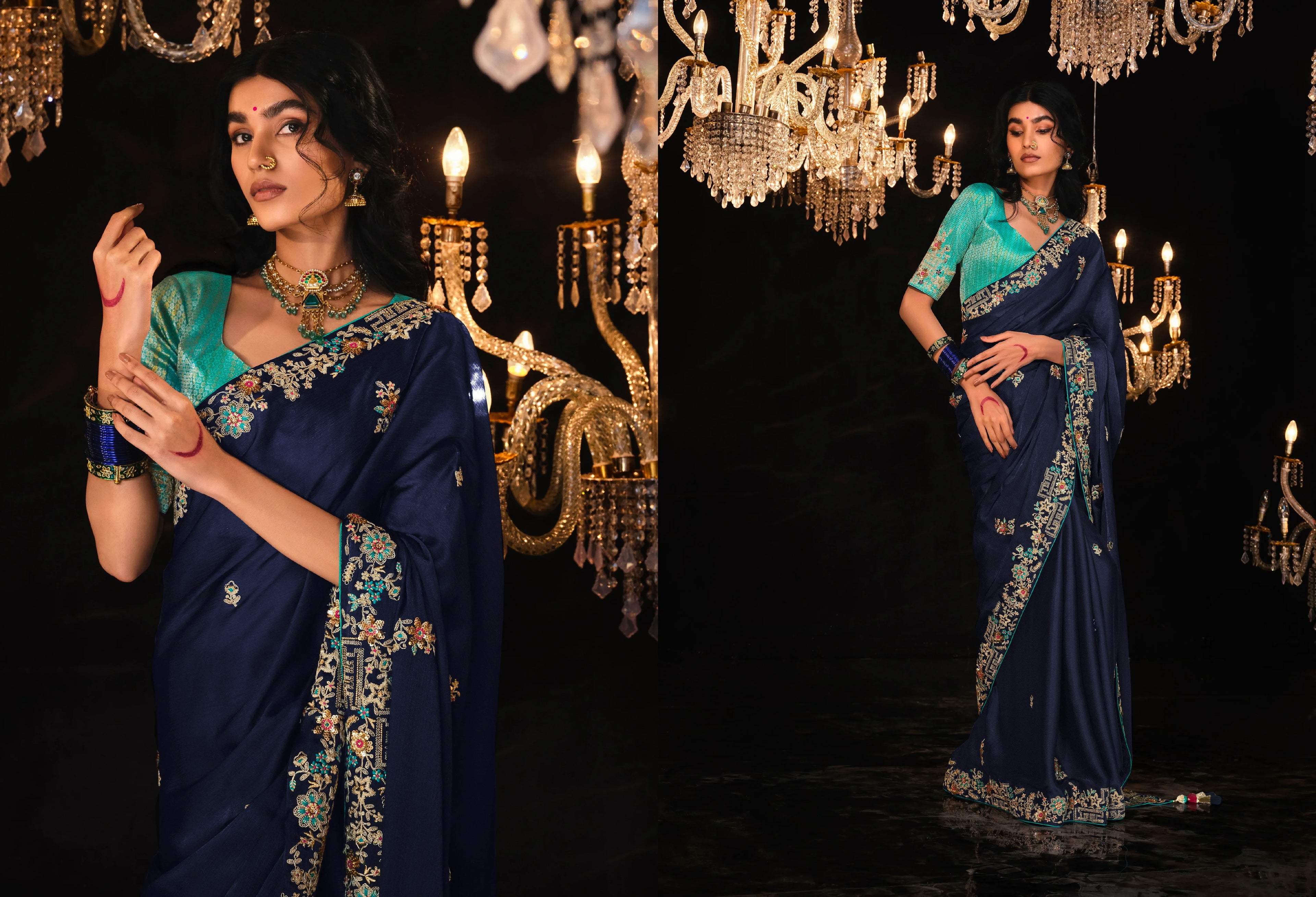 Beautiful Designer Wedding Wear Premium Fancy Work Saree