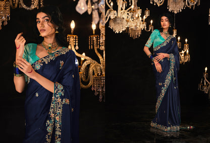 Beautiful Designer Wedding Wear Premium Fancy Work Saree