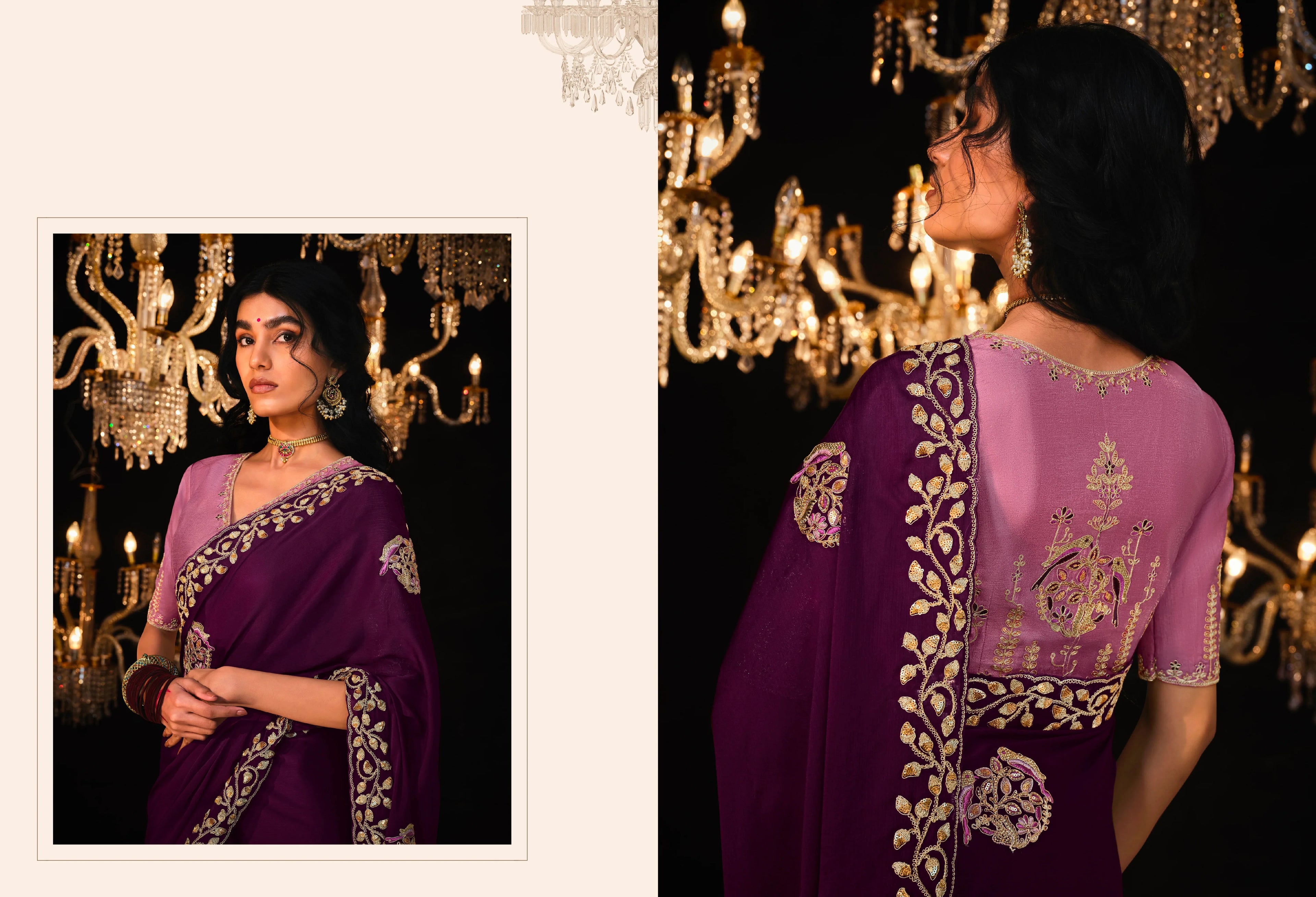 Beautiful Designer Wedding Wear Premium Fancy Work Saree