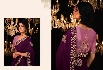 Beautiful Designer Wedding Wear Premium Fancy Work Saree
