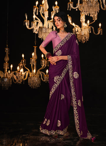 Beautiful Designer Wedding Wear Premium Fancy Work Saree