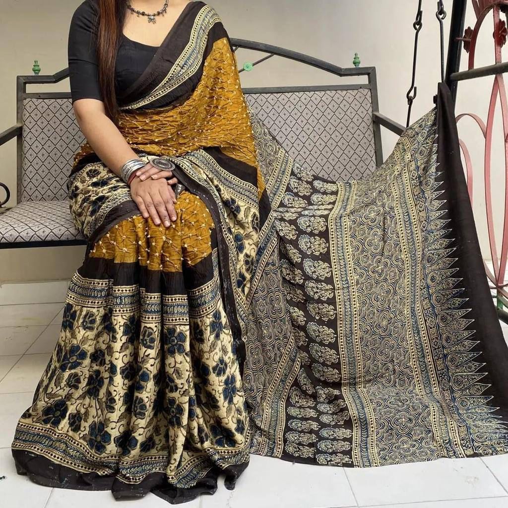 Beautiful Designer Imported Cotton Digital Print Saree