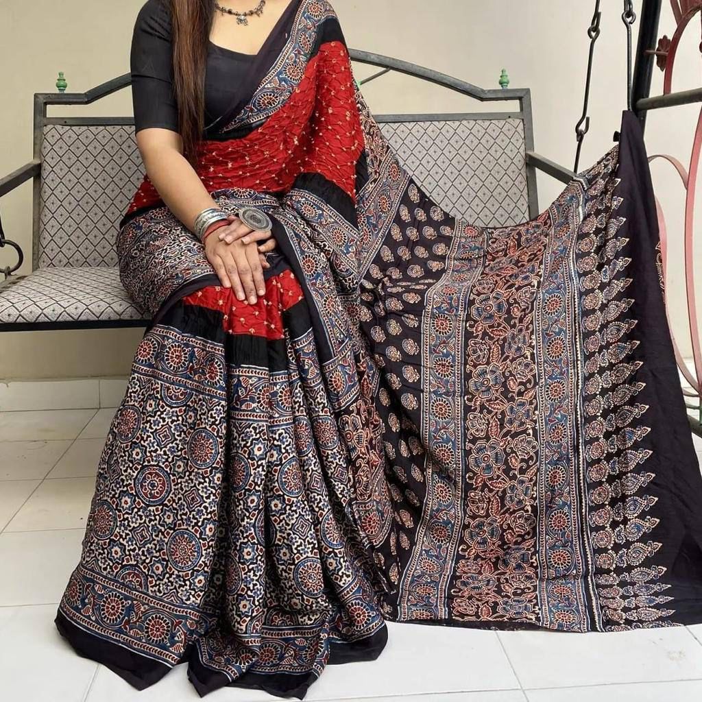 Beautiful Designer Imported Cotton Digital Print Saree