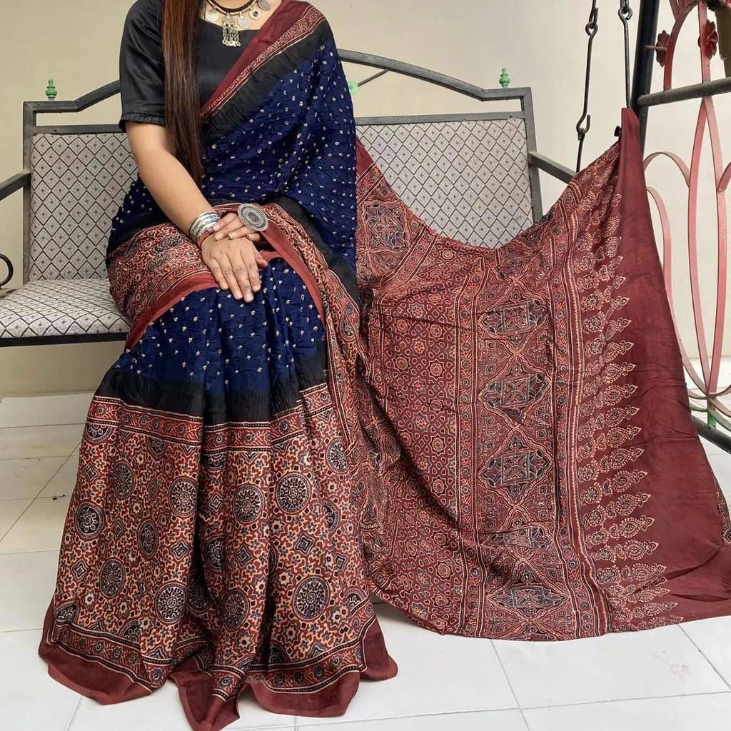 Beautiful Designer Imported Cotton Digital Print Saree