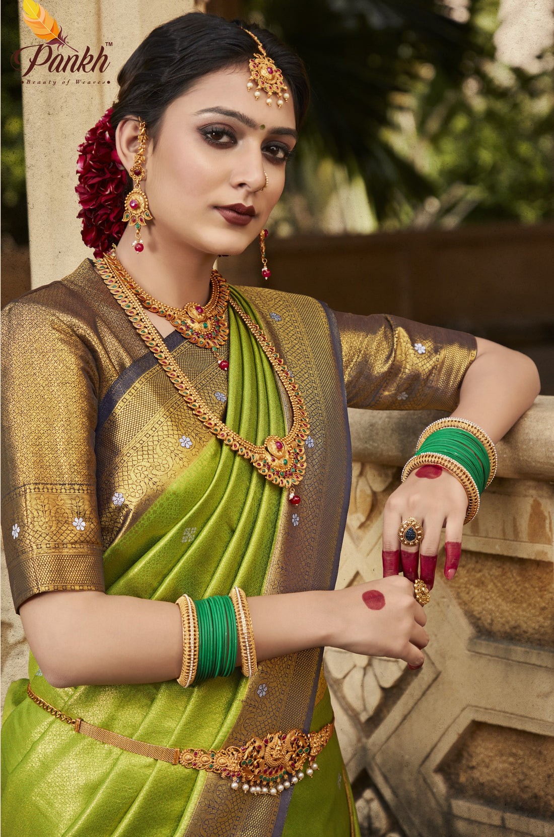 Beautiful Designer Virasat Kanjiveram Silk Saree