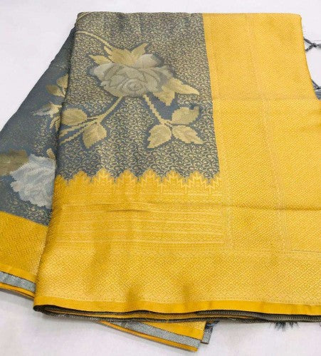 Beautiful Designer Kshimmer Silk Handloom Weaving Saree