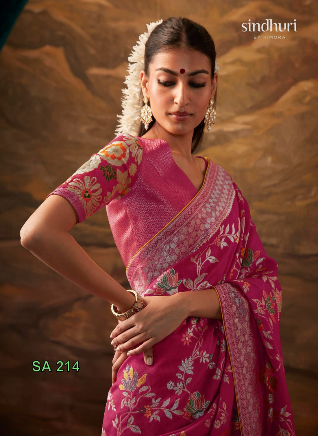 Beautiful Designer Kimora Sakhi Pure Viscose Dola Silk Saree