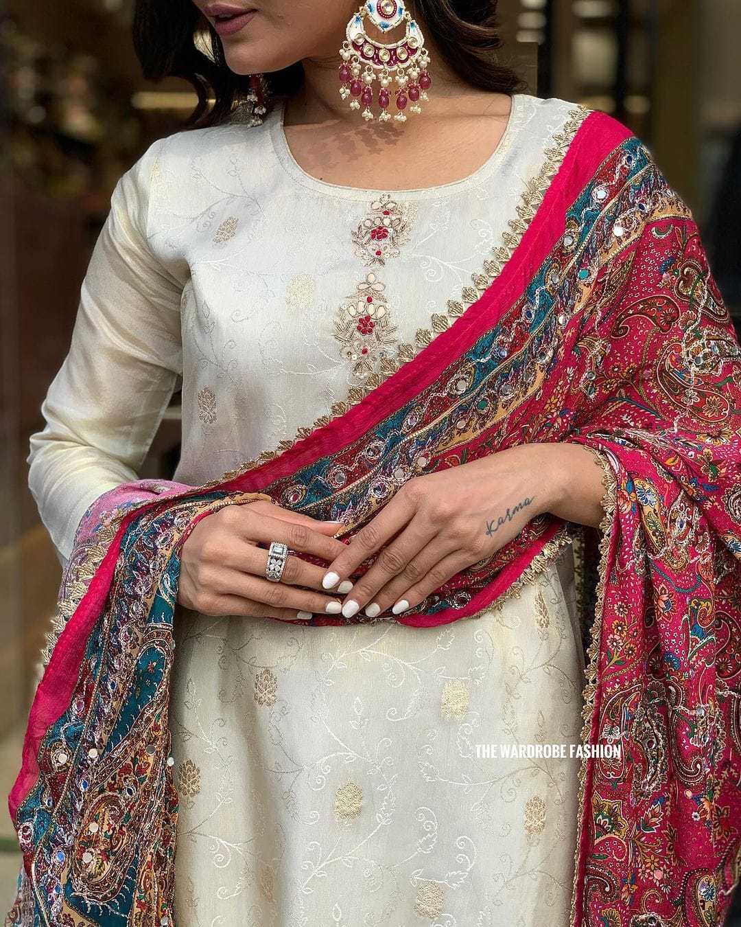Beautiful Designer Summer Special Heavy Jequrd Silk Salwar Suit