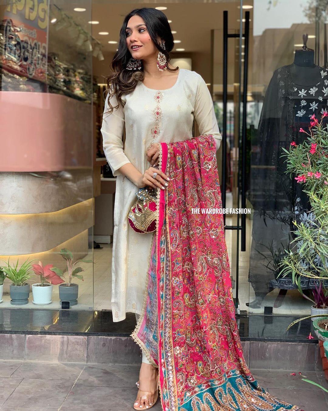 Beautiful Designer Summer Special Heavy Jequrd Silk Salwar Suit