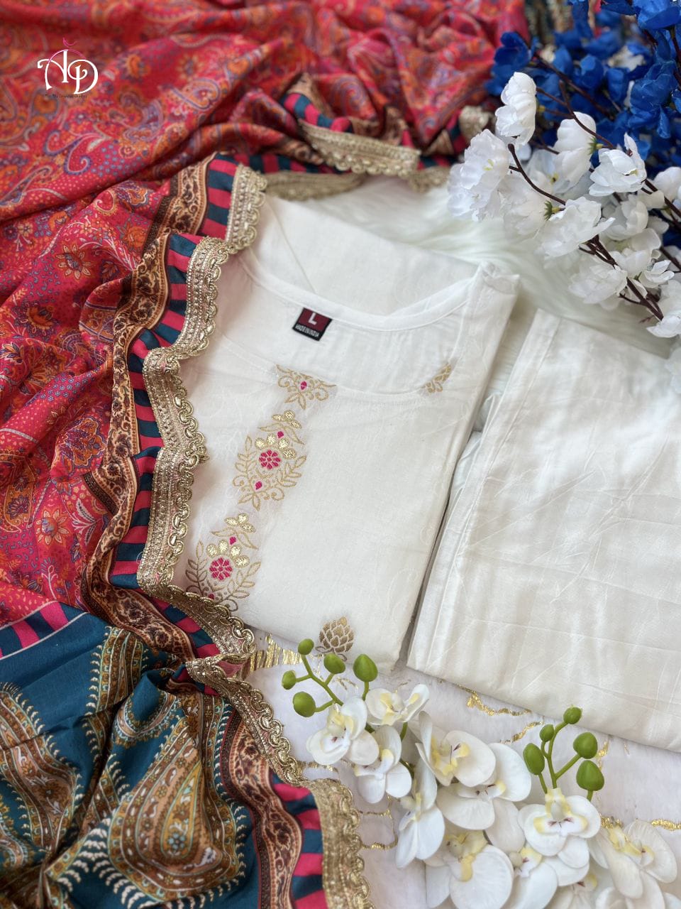 Beautiful Designer Summer Special Heavy Jequrd Silk Salwar Suit