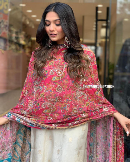 Beautiful Designer Summer Special Heavy Jequrd Silk Salwar Suit