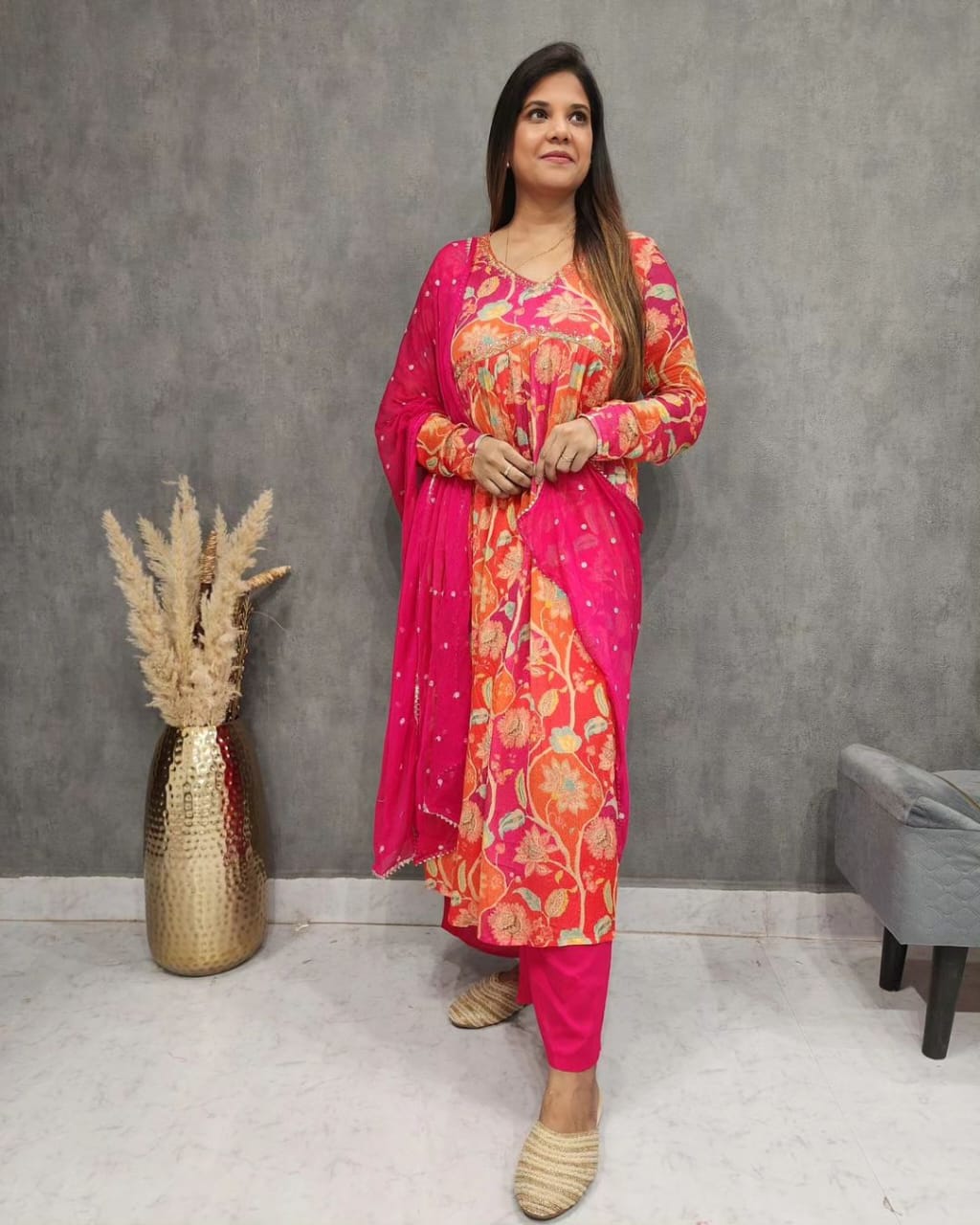 Beautiful Designer Summer Special Pure Cotton Salwar Suit