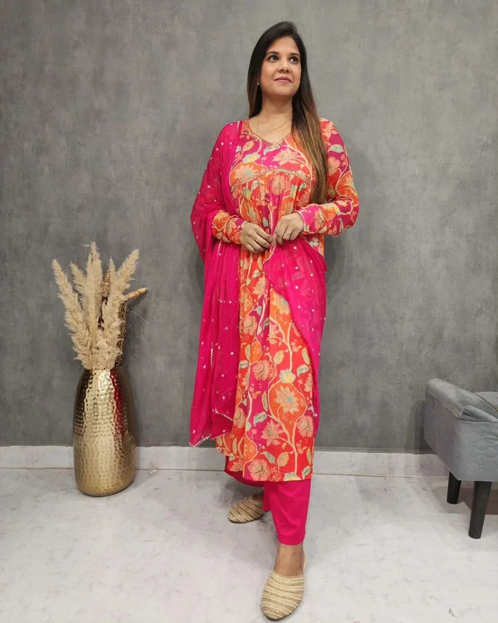 Beautiful Designer Summer Special Pure Cotton Salwar Suit