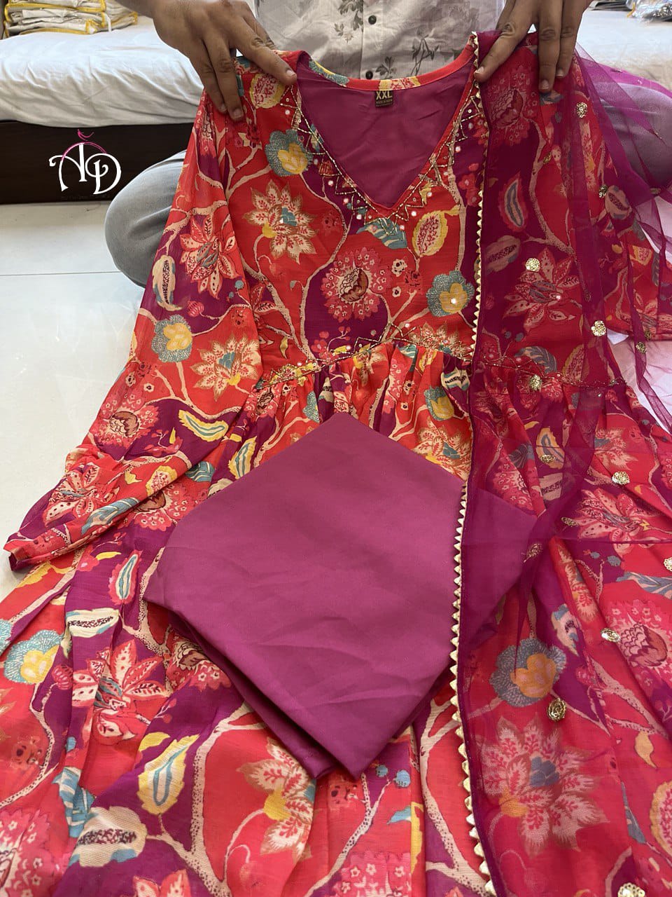 Beautiful Designer Summer Special Pure Cotton Salwar Suit