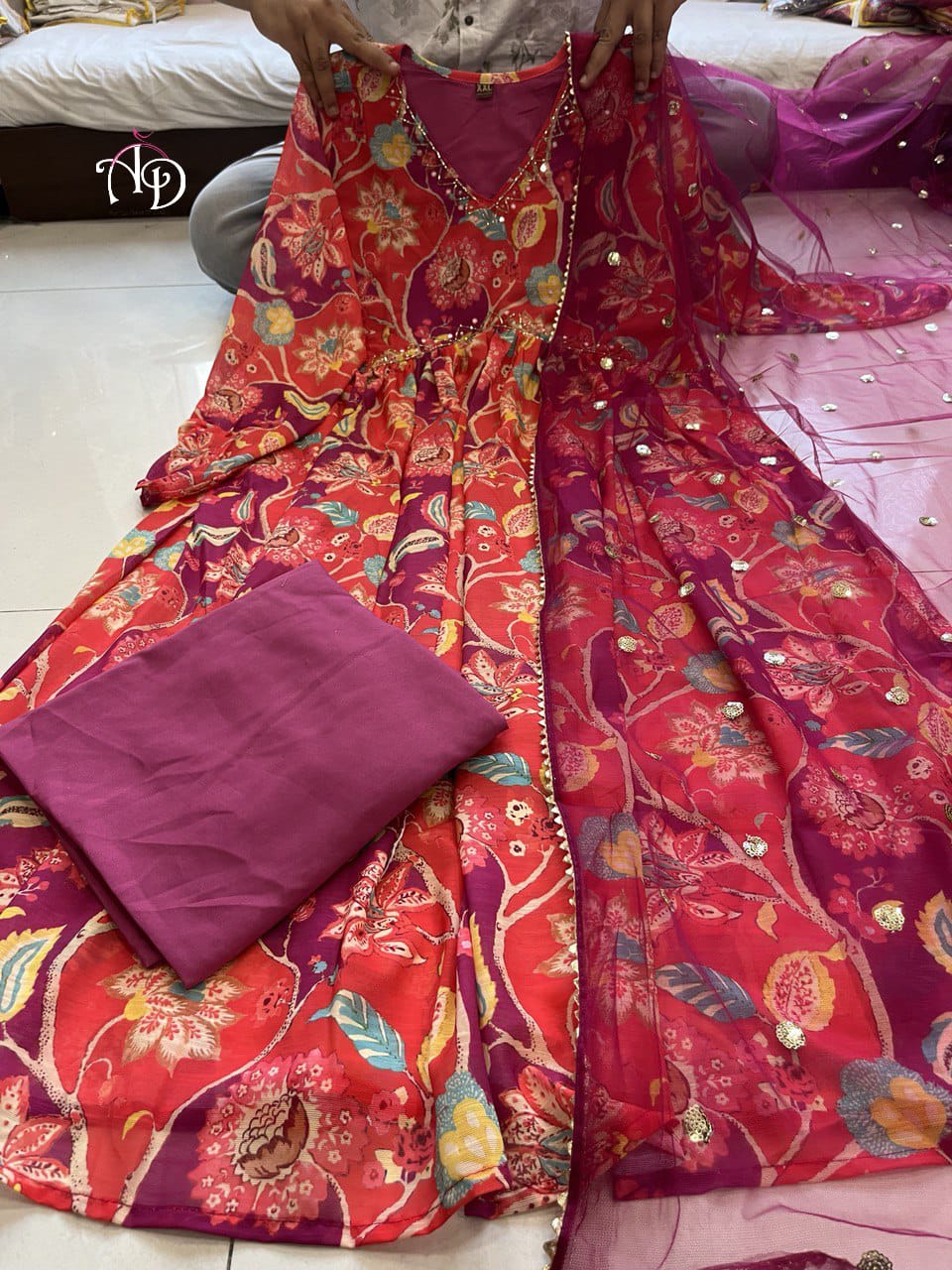 Beautiful Designer Summer Special Pure Cotton Salwar Suit