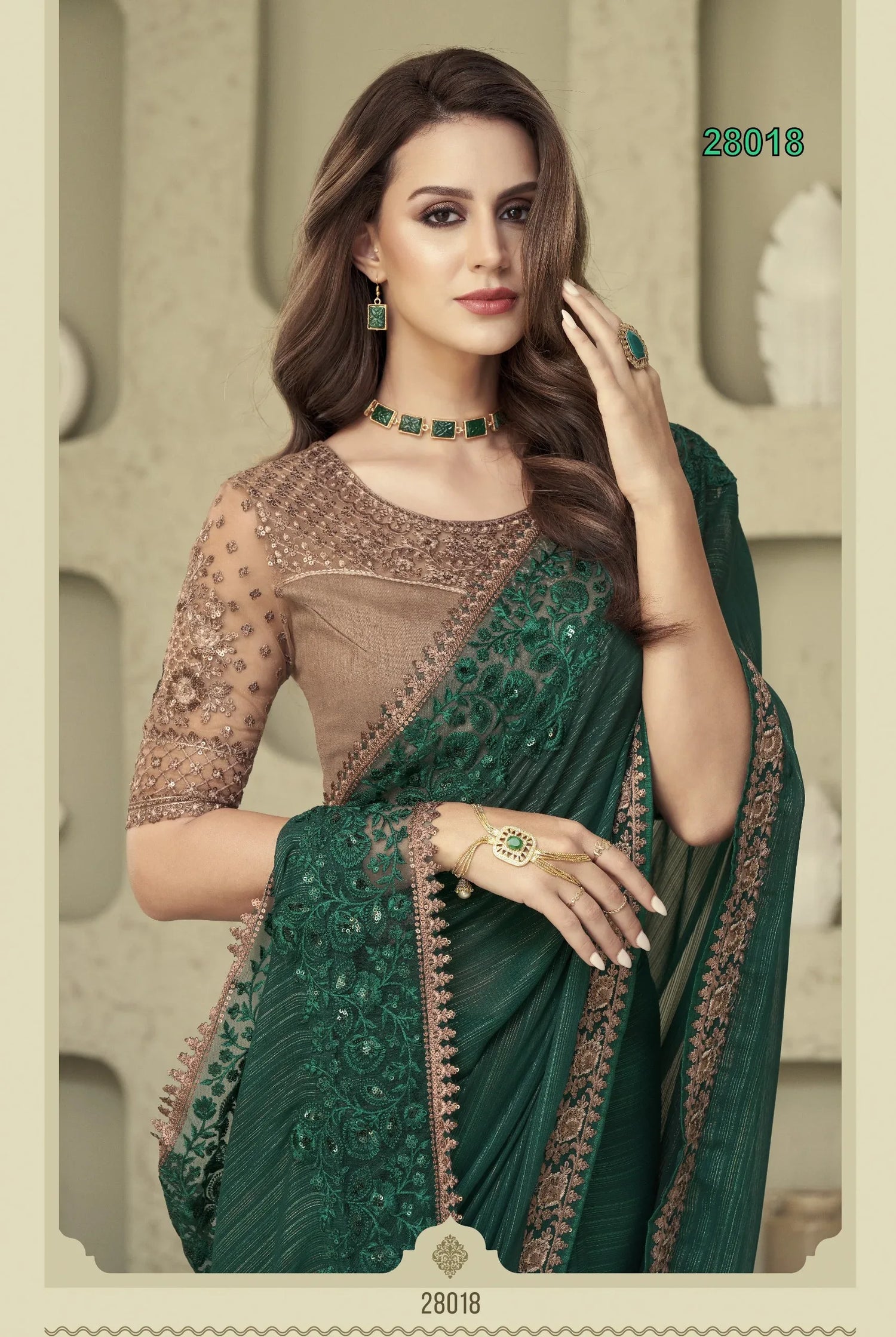 Beautiful Designer Party Wear Soft Silk Saree