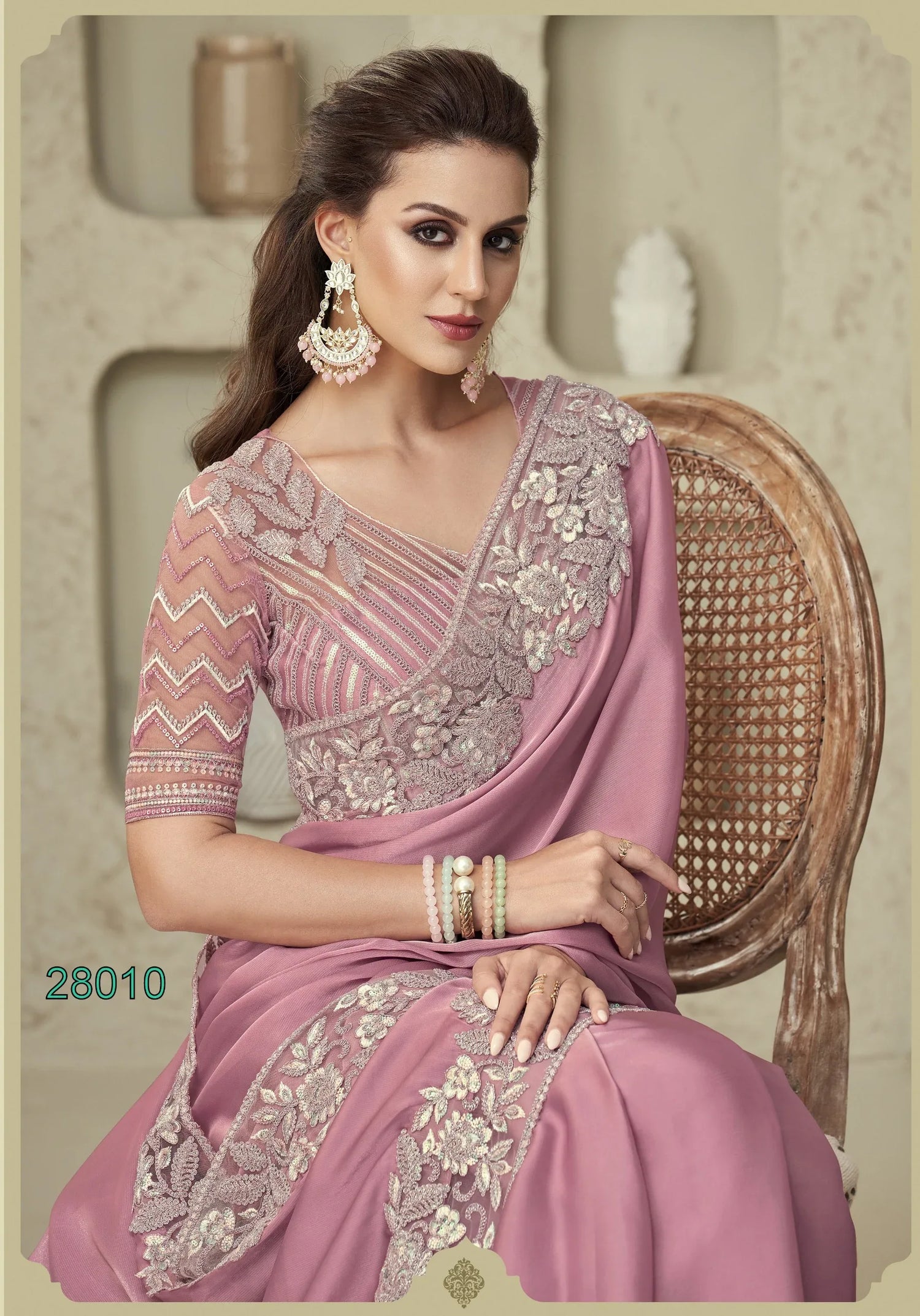Beautiful Designer Party Wear Soft Silk Saree