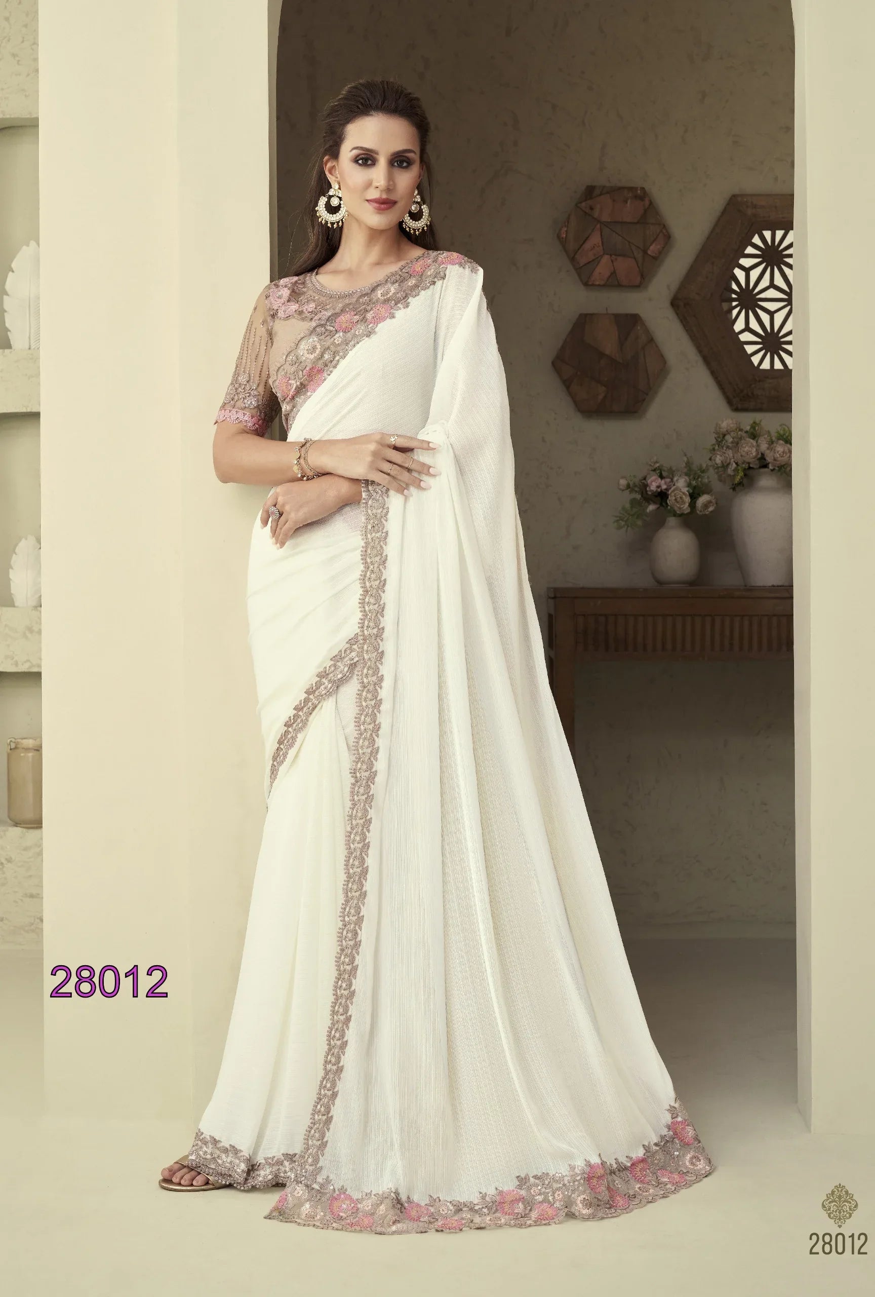 Beautiful Designer Party Wear Soft Silk Saree