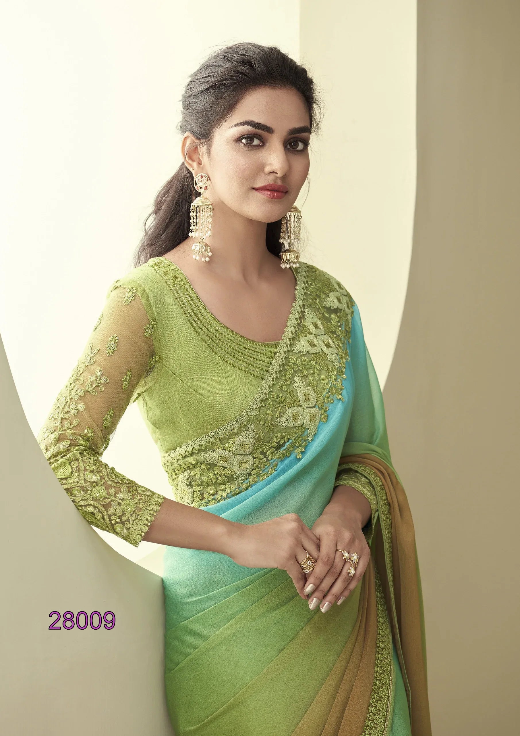 Beautiful Designer Party Wear Soft Silk Saree