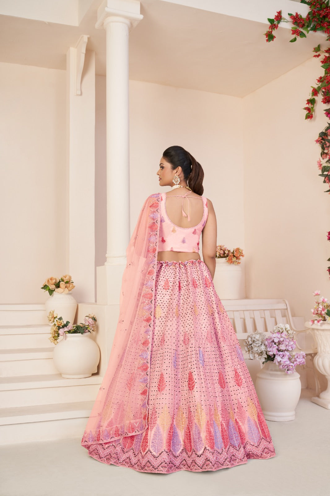 Beautiful Designer Party Wear Soft Net Lehenga Choli