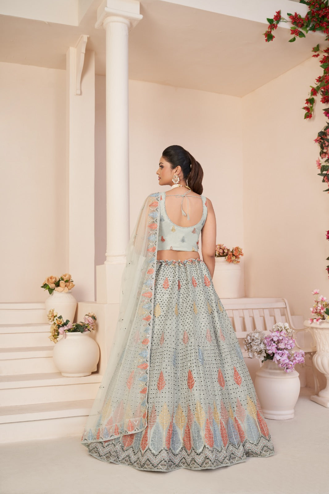 Beautiful Designer Party Wear Soft Net Lehenga Choli