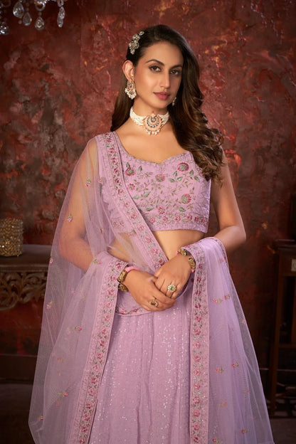 Beautiful Designer Party Wear Fox Georgette Lehenga Choli