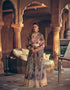 Purple Floral Embroidered Georgette Anarkali Suit with Net Dupatta