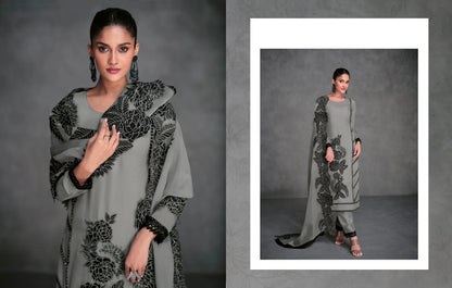 Beautiful Designer Occasion Wear Latest Pure Organza Silk Salwar Suit