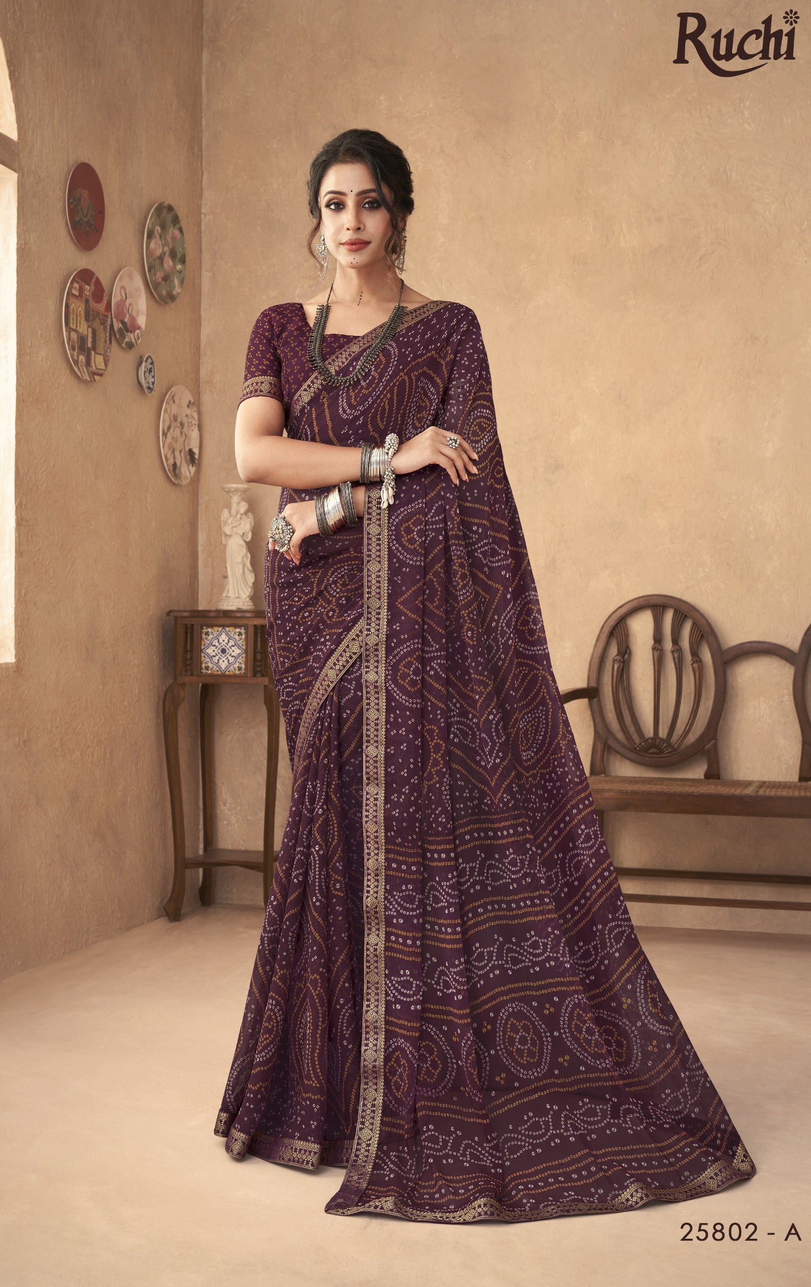 Beautiful Designer Summer Special Simaya Chiffon Saree