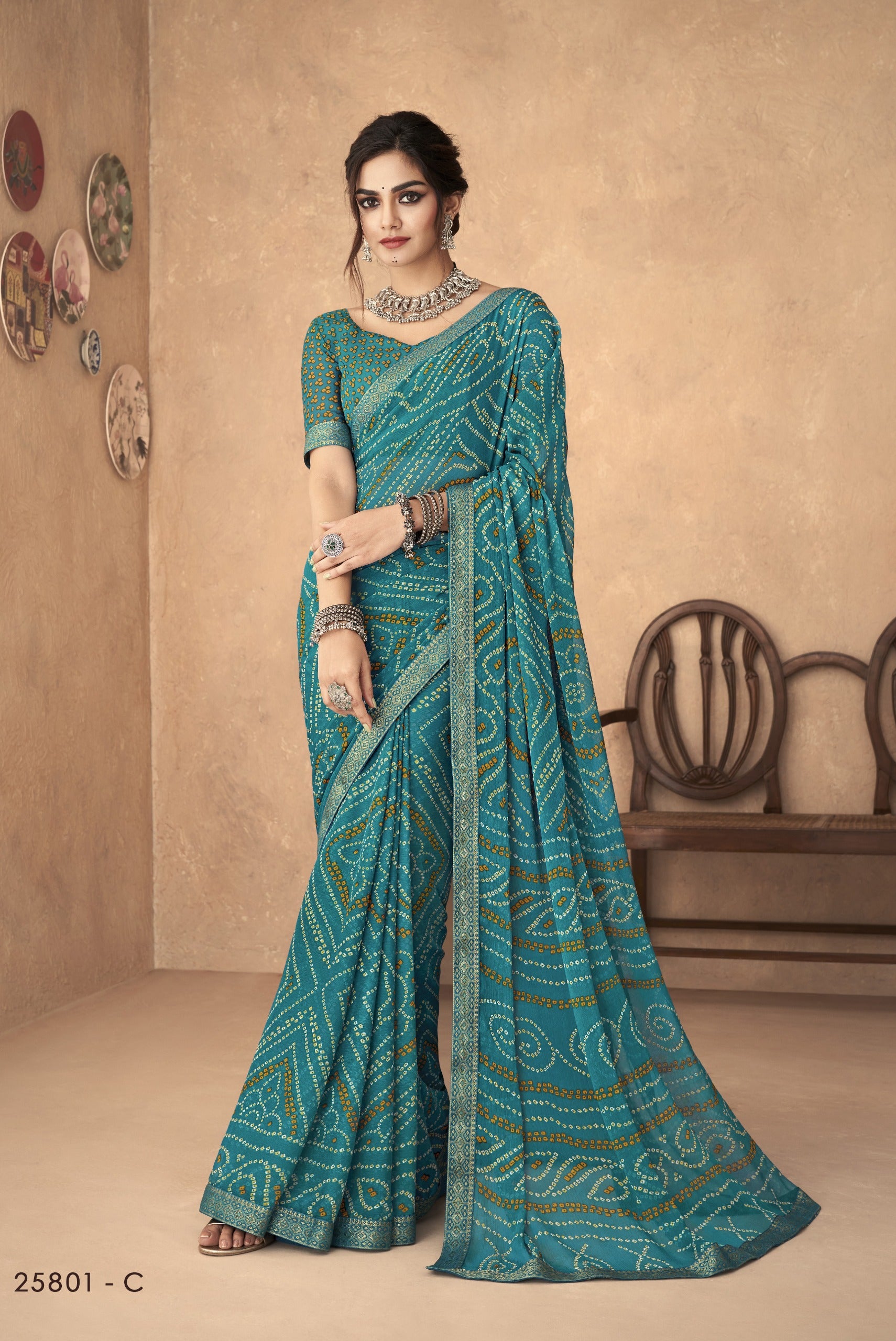 Beautiful Designer Summer Special Simaya Chiffon Saree
