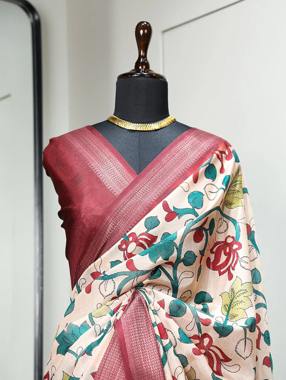 Beautiful Designer Party Wear Soft Dola Silk Saree