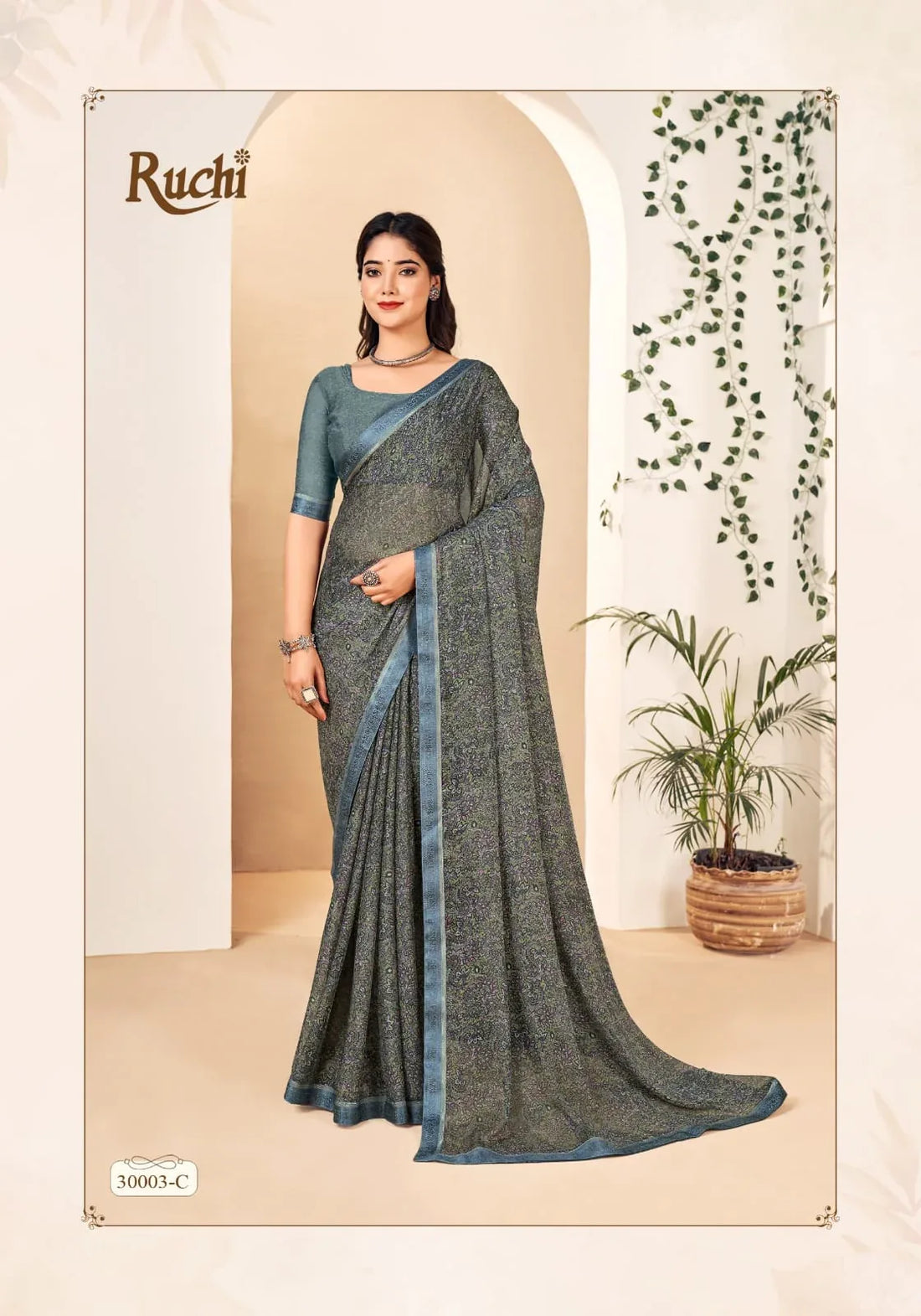 Beautiful Designer Summer Special Simaya Chiffon Saree