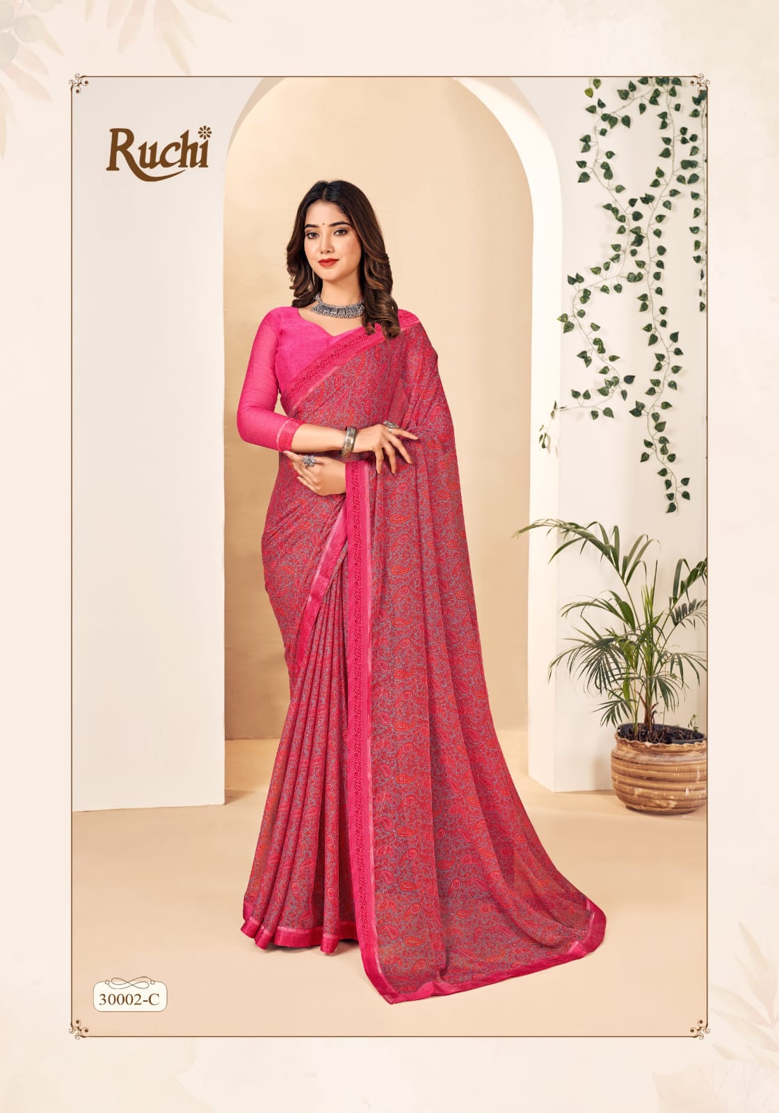 Beautiful Designer Summer Special Simaya Chiffon Saree