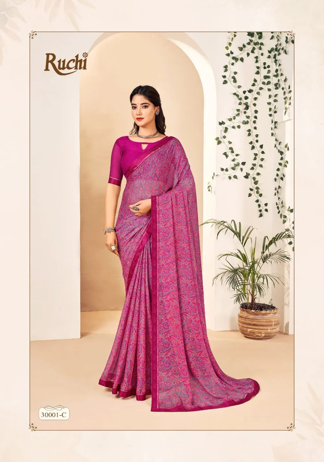 Beautiful Designer Summer Special Simaya Chiffon Saree