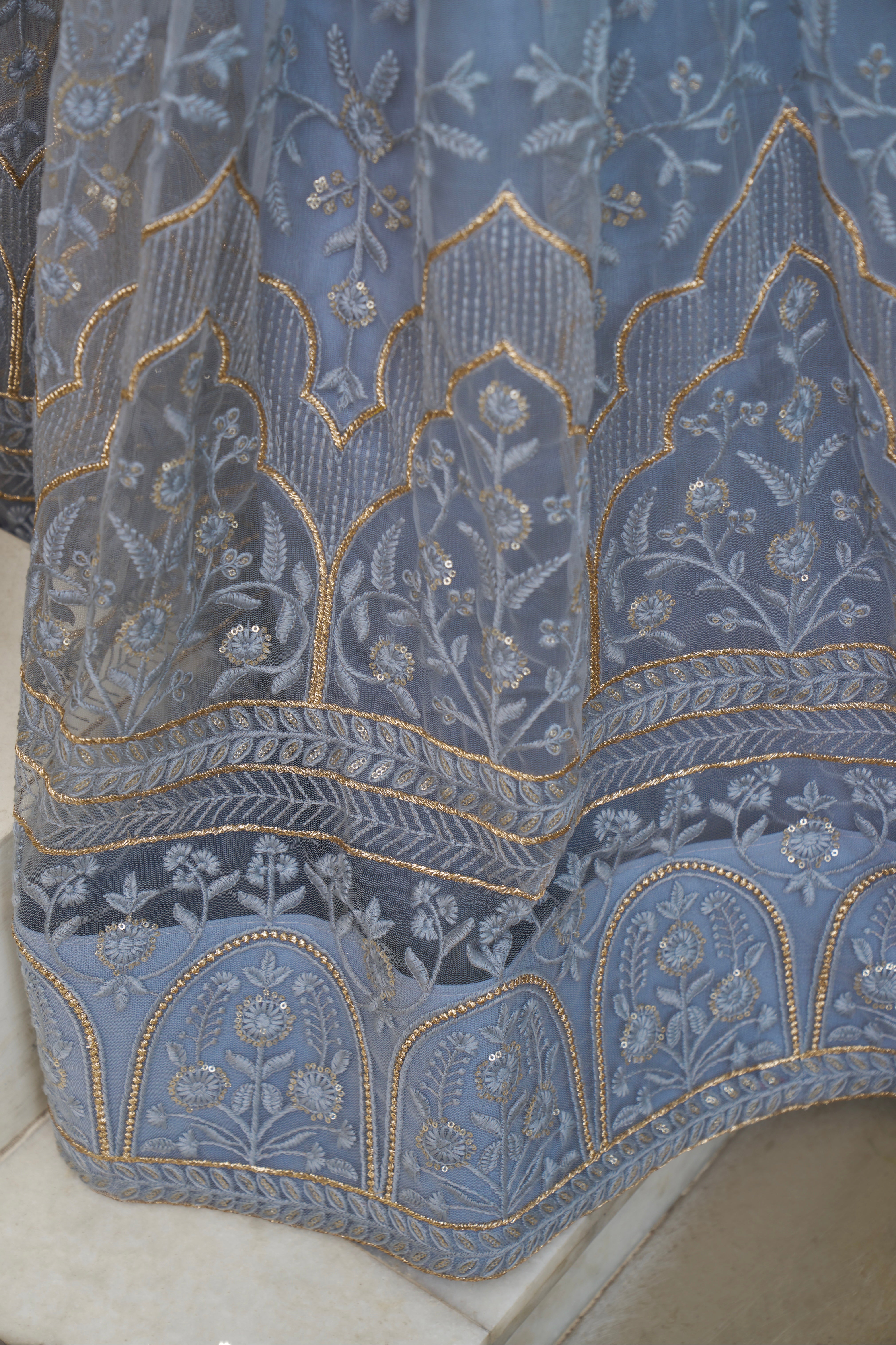 Beautiful Dessigner Occasion Wear Butterfly Net Lehenga Choli