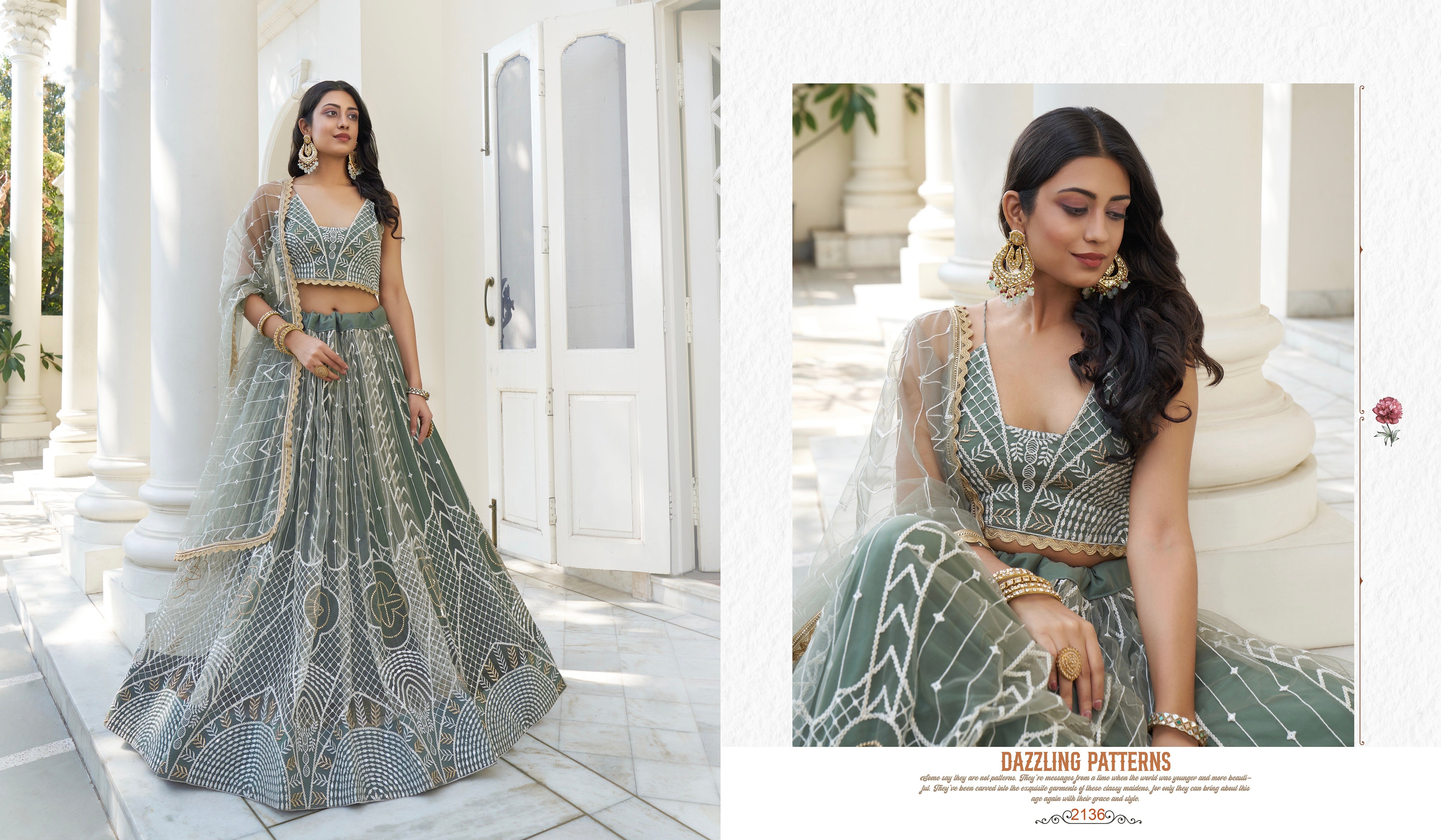 Beautiful Dessigner Occasion Wear Butterfly Net Lehenga Choli