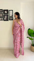 Georgette Sequanc Saree