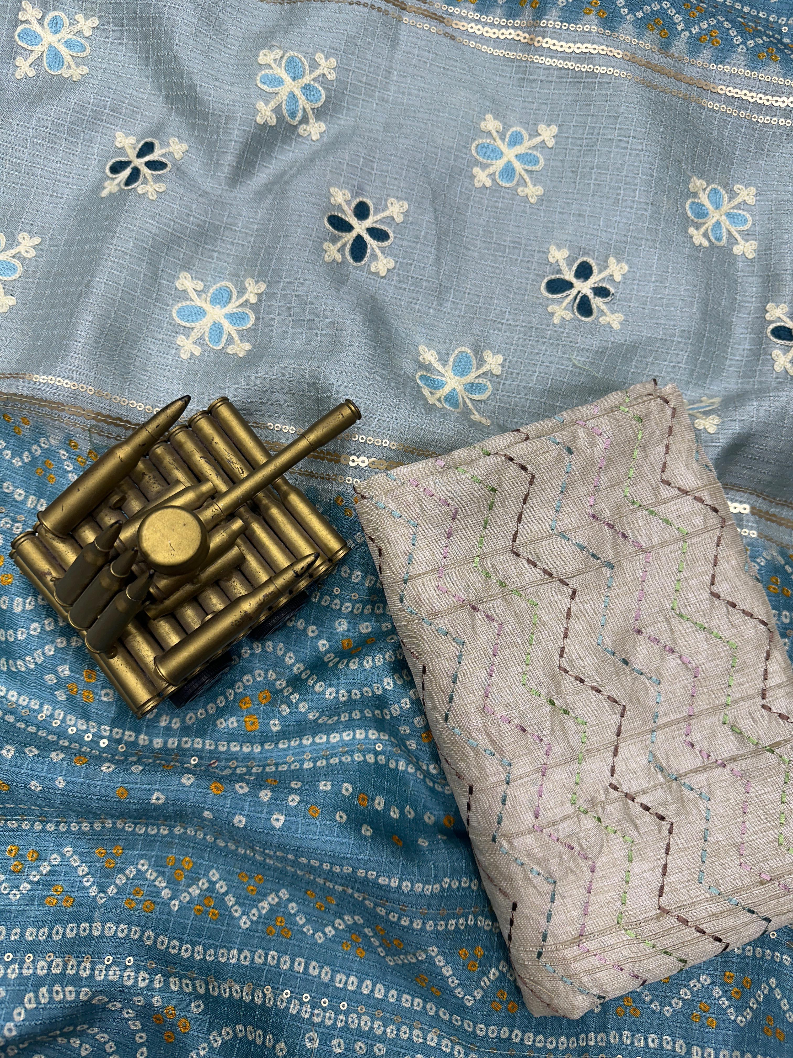 Linen Saree