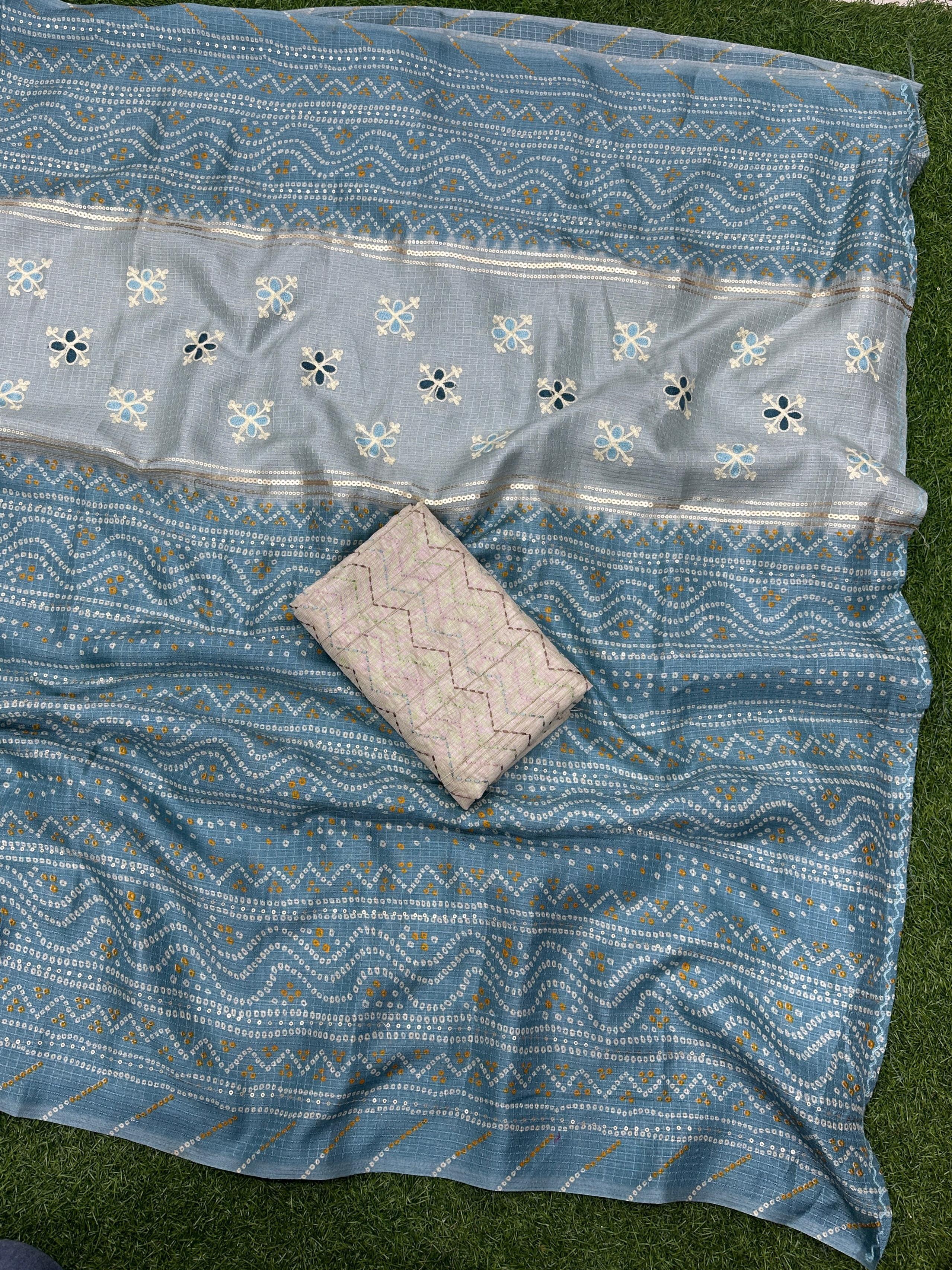 Linen Saree