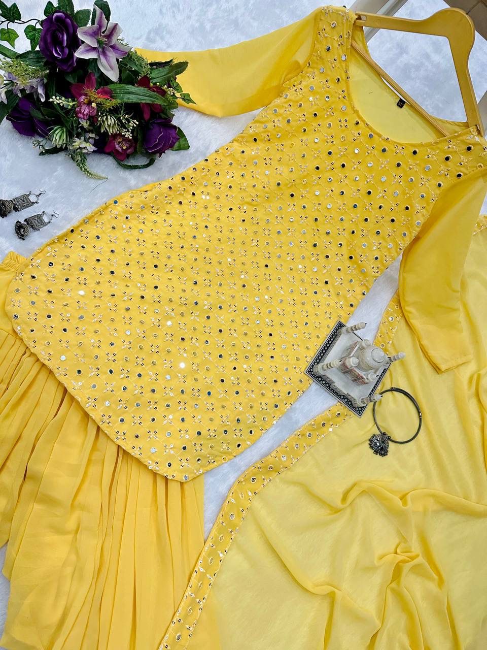 Beautiful Designer Summer Special Georgette Patiyalaa Suit