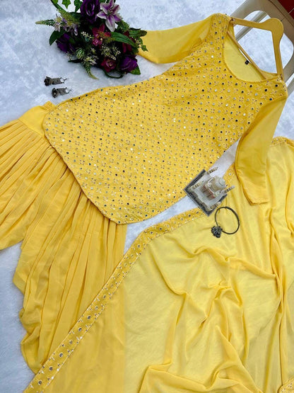 Beautiful Designer Summer Special Georgette Patiyalaa Suit