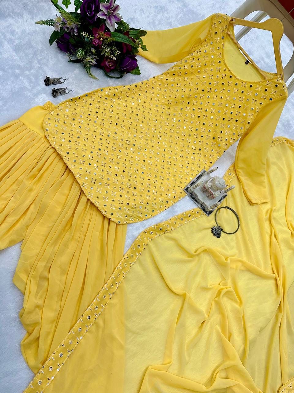 Beautiful Designer Summer Special Georgette Patiyalaa Suit