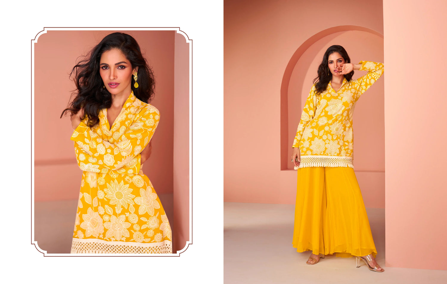 Beautiful Designer Occasion Wear Pure Cotton Cord Set